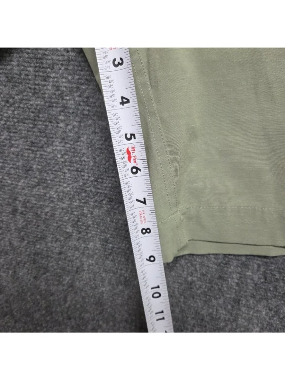 Faherty Shorts Mens 33 Green All Day Hybrid Drawstring 9